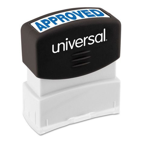 Universal Pre-Inked One-Color Stamp