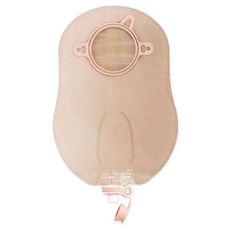Hpfy StoresHollister New Image Two-Piece Transparent Urostomy Pouch With Adjustable Drain Valve