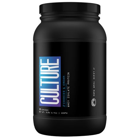 Culture Whey Isolate Protein Supplement