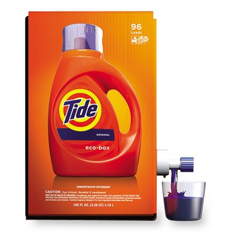 Tide Eco-Box HE Liquid Laundry Detergent