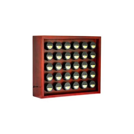 AdirChef Solid Wood Spice Rack with Glass Jars