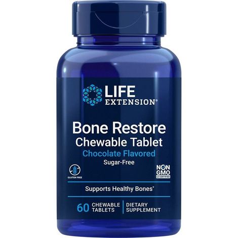Life Extension Bone Restore Chewable Tablets