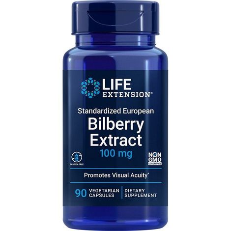 Life Extension Standardized European Bilberry Extract Capsules