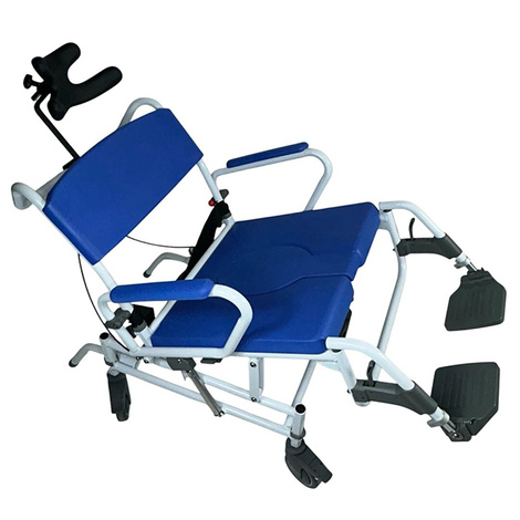 Healthline Ezee Life Bariatric Aluminum Tilt Shower and Commode Chair