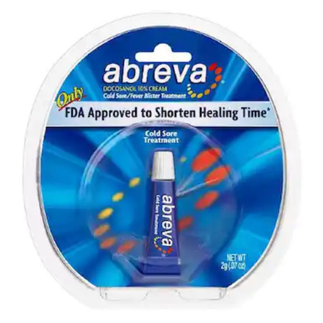 Abreva Docosanol Cold Sore Treatment Cream