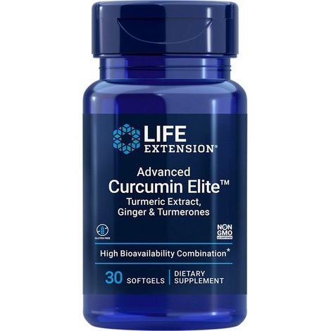 Life Extension Advanced Curcumin Elite Turmeric Extract, Ginger & Turmerones Softgels