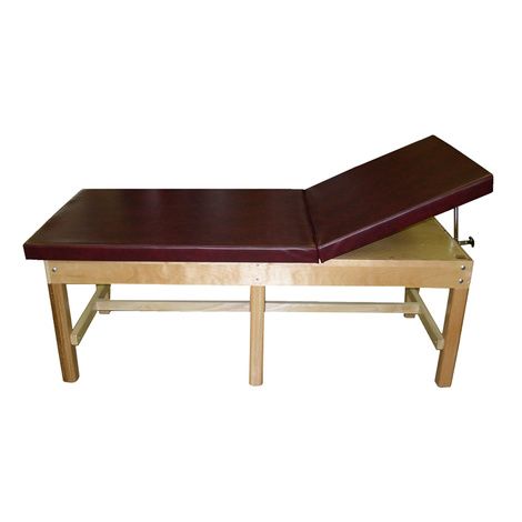 Bailey Adjustable Back Bariatric Treatment Table with H- Brace