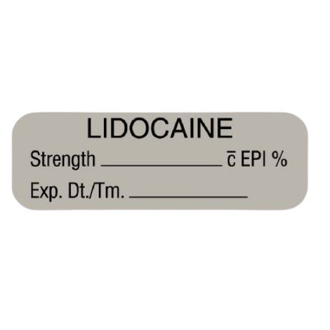Timemed Lidocaine Anesthesia Drug Label