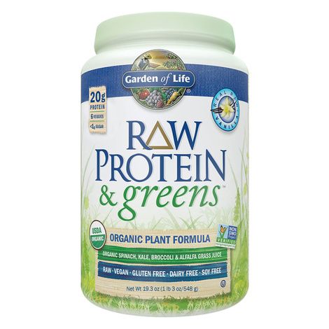 Garden of Life Raw Organic Protein & Greens Powder Supplement