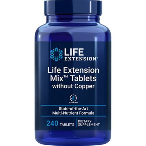 Life Extension Mix Tablets without Copper Tablets