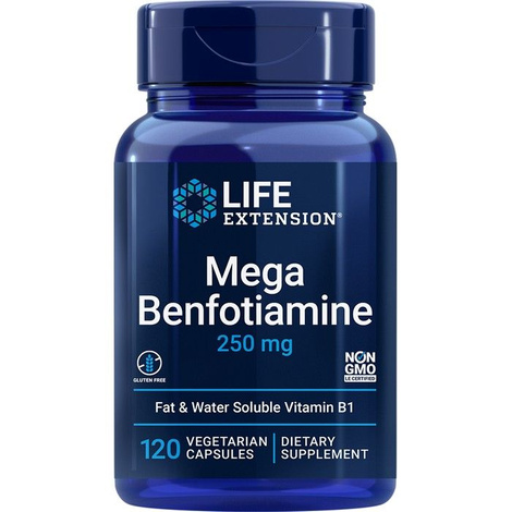 Life Extension Mega Benfotiamine Capsules