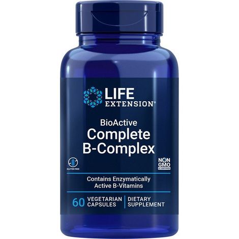 Life Extension BioActive Complete B-Complex Capsules