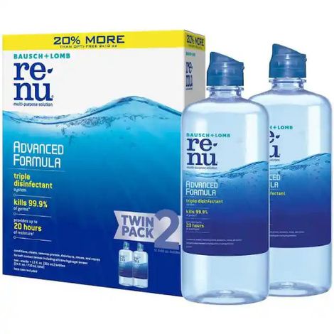 Bausch & Lomb Re'nu Advanced Formula Multi-Purpose Contact Lens Solution