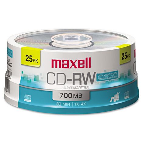 Maxell CD-RW Rewritable Disc