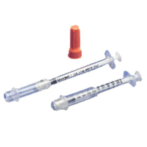 Kendall Monoject  Insulin Safety Syringe With Needle