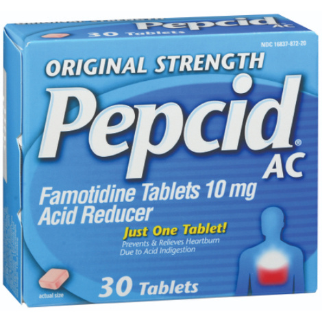 Johnson & Johnson Pepcid Antacid Tablets