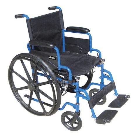 Drive Blue Streak Single Axle Wheelchair