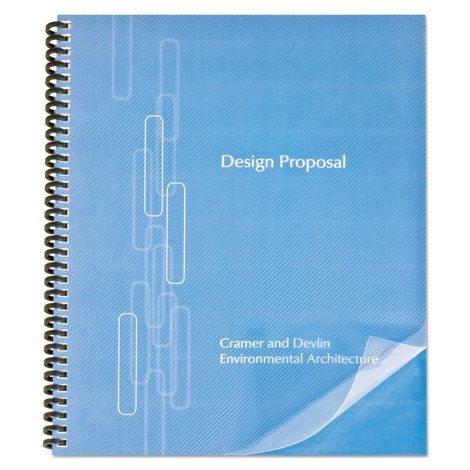 GBC ProClick Pre-Punched Presentation Covers