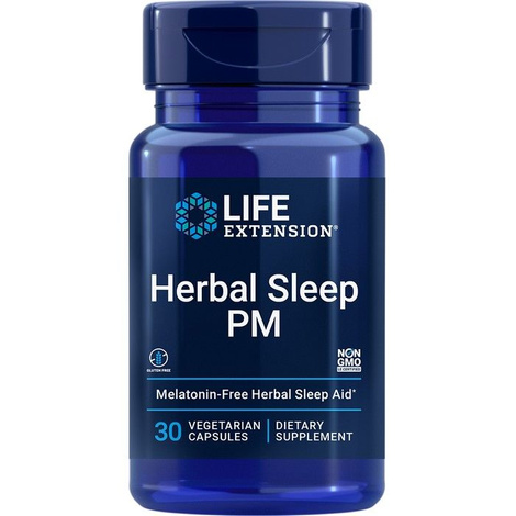 Life Extension Herbal Sleep PM Capsules