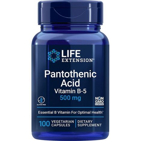 Life Extension Pantothenic Acid Capsules