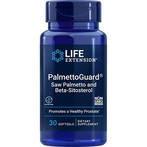 Life Extension PalmettoGuard Saw Palmetto and Beta-Sitosterol Softgels