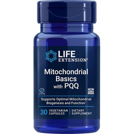 Life Extension Mitochondrial Basics with PQQ Capsules