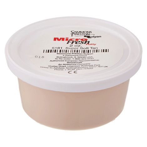 Sammons Preston Micro Fresh Putty,Firm, Blue, 1lb,Each,518501