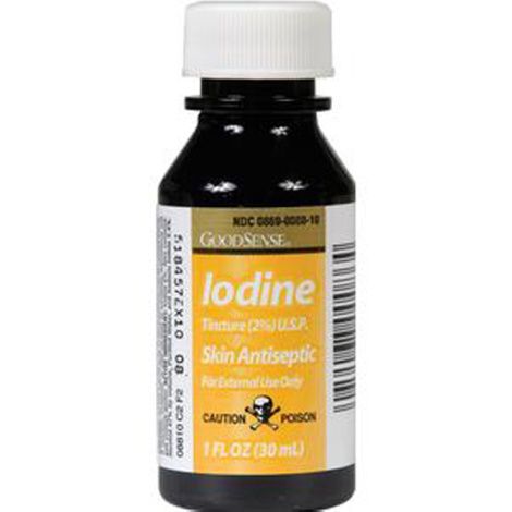 Buy GoodSense Iodine Tincture Skin Antiseptic