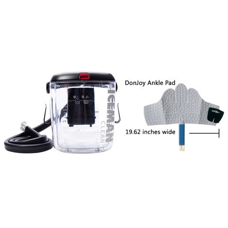 DonJoy IceMan CLEAR3 Cold Therapy Unit With Ankle Pad