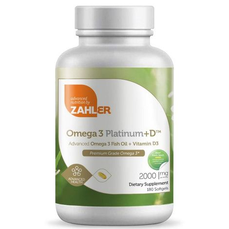 Zahler Omega 3 Platinum + D