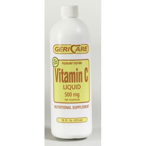 McKesson Geri Care Ascorbic Acid Vitamin C Supplement Liquid