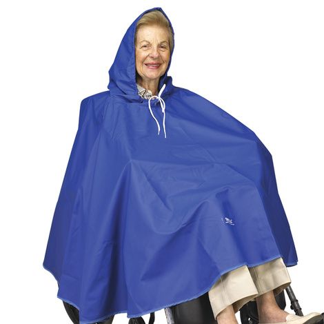 Skil-Care Wheelchair Rain Cape with Carrying Case