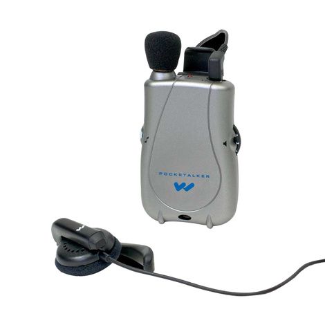 William Sound Pocketalker Ultra Personal Sound Amplifier With Wide Range Earphone