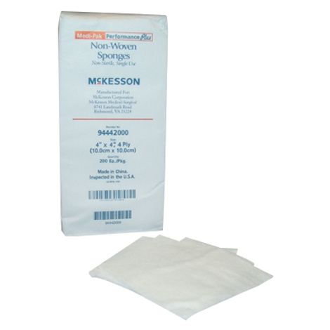 McKesson Medi-Pak Performance Plus Non-Woven Polyester Sponges