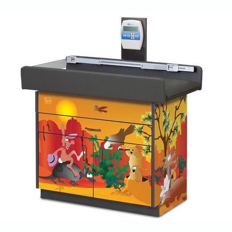 Clinton Imagination Series Southwestfest Pediatric Scale Table