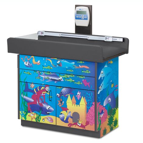 Clinton Imagination Series Ocean Commotion Pediatric Scale Table
