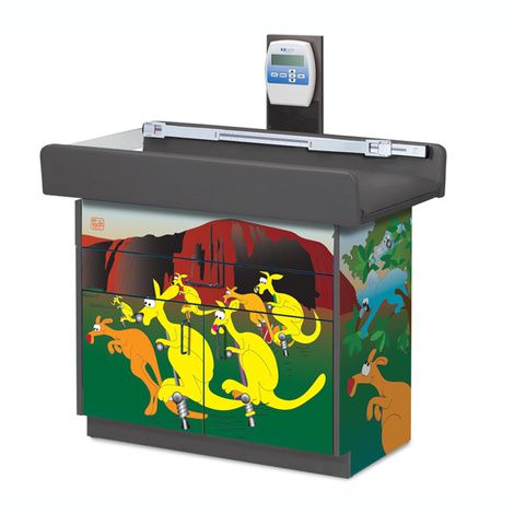 Clinton Imagination Series Kangaroo Country Pediatric Scale Table