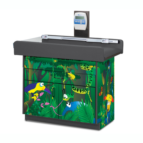 Clinton Imagination Series Rainforest Follies Pediatric Scale Table