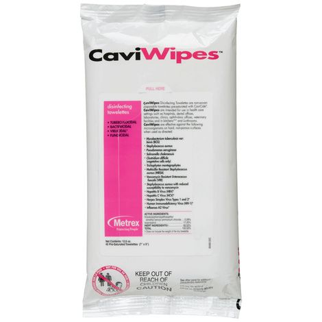 CaviWipes Surface Disinfectant Wipe