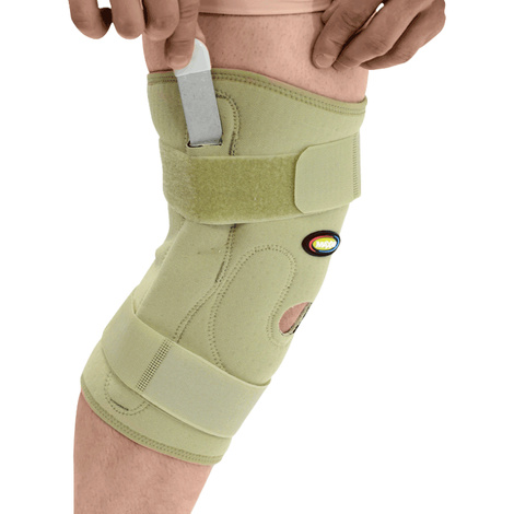 MAXAR Airprene Pull-On Knee Brace with Double-Pivot Hinge