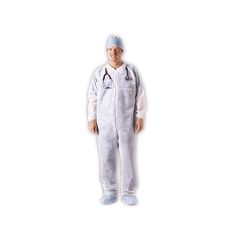 McKesson Medi-Pak Performance Fluid-Resistant Disposable Coverall