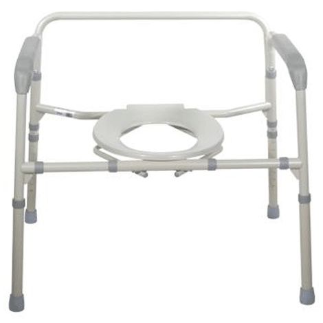 Graham-Field Bariatric Steel Folding Commode