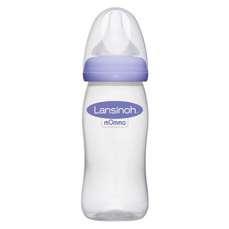 Lansinoh mOmma Bottle with Natural Wave Nipple, 5 oz
