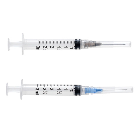 Medline Standard Hypodermic Syringes with Needle