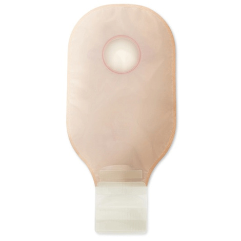 Hollister New Image Two-Piece Ultra-Clear Drainable Ostomy Pouch With Lock n Roll Microseal Closure