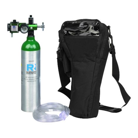 Responsive Respiratory M6 Cylinder - Dual Lumen Conserver Kit With Case