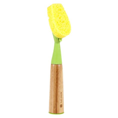 Full Circle Scrub Brush with Dish