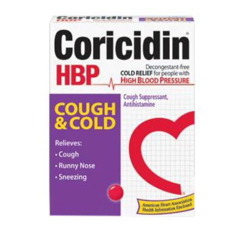 Buy Coricidin HBP Cold And Cough Relief