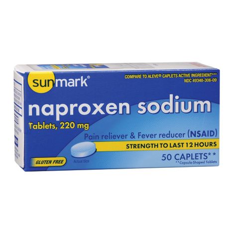 Sunmark Naproxen Sodium Pain Relief