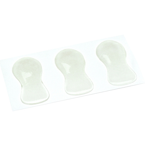 Silipos Carpal Gel Pads With Self-Adhesive Backing